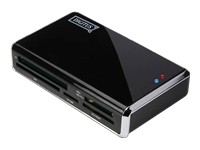 DIGITUS Cardreader, USB-Lesegeraet f. CF-/Smartmedia/SD-/ XD-/MMC-Cards, IBM Microdrive, Memory Stic